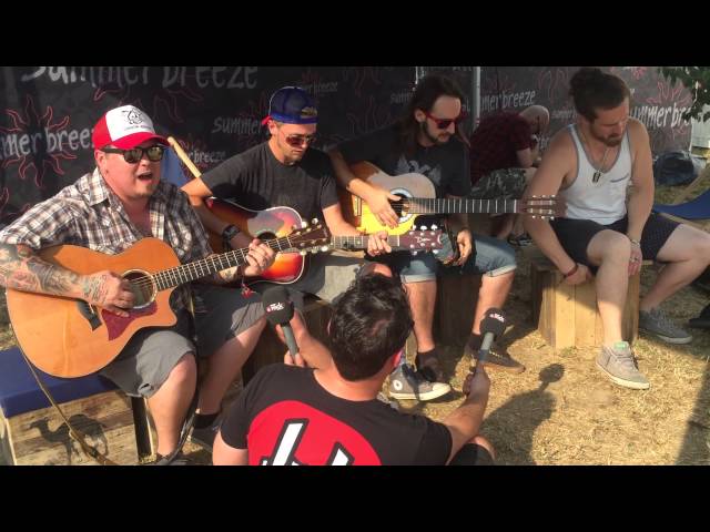 Black Stone Cherry - Me & Mary Jane (Acoustic Backstage) (Summer Breeze - AUG 2015)