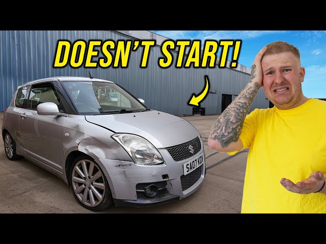 I BOUGHT A WRECKED SUZUKI SWIFT SPORT FOR £600