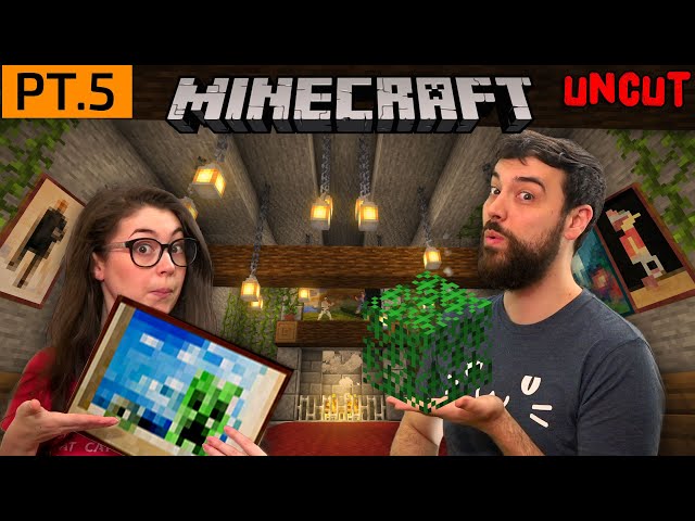 Decorating our Majestic Mining Hall and our Crevices... (Minecraft S2 pt.5 uncut)