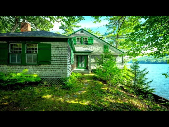 Maine Waterfront Property For Sale | Summer Cottage For Sale In Maine | 42 acres | Maine Cabin