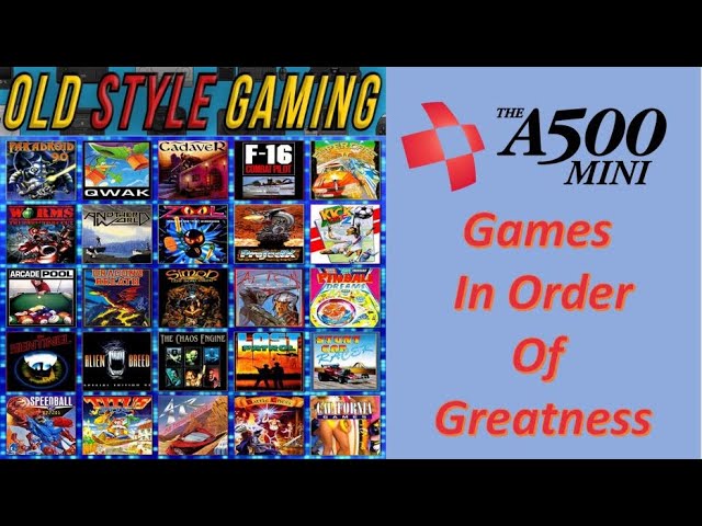 Amiga - The A500 Mini Games - In Order Of Greatness