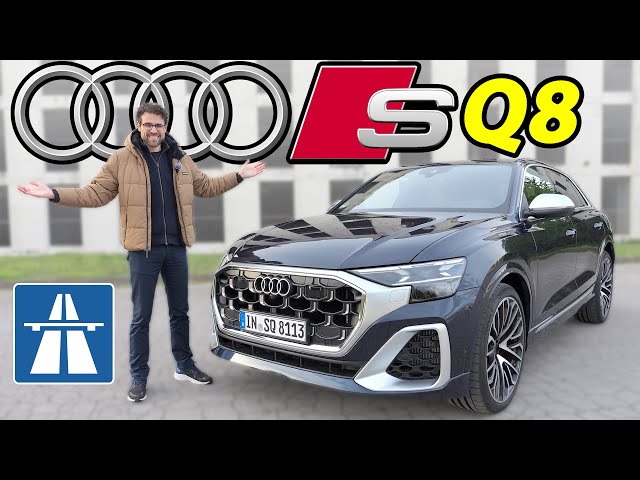Audi SQ8 facelift - wie fährt der V8 auf der Autobahn?