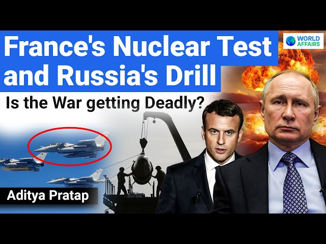 Is Russia-Ukraine War Getting Deadly? France test-fires Nuclear Missile | World Affairs