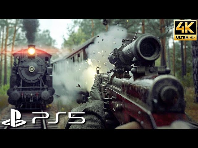 Stop The Nazi Train™ | Ultra Realistic Immersive Graphics Gameplay [4K 60FPS] Call of Duty