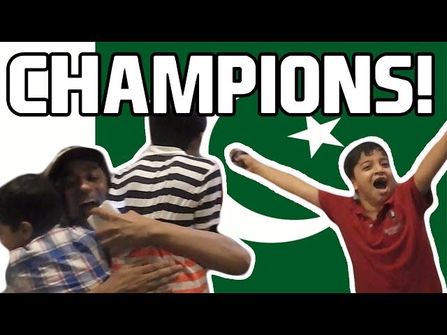 PAKISTAN VLOG (#1) | PAKISTAN ARE ICC CHAMPIONS!!