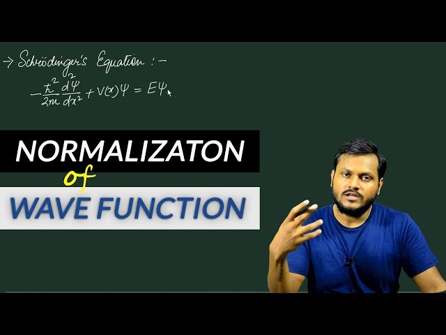 What is Normalization of a Wavefunction??