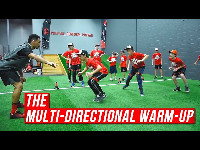 Youth Speed & Agility Training // Multi-Directional Warm-Up