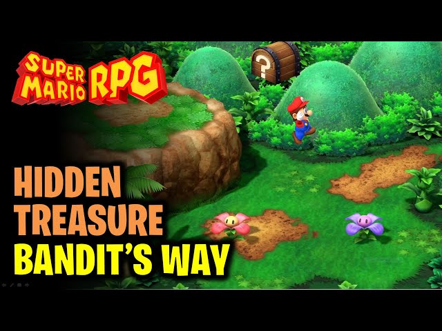 Bandit's Way Hidden Treasure Location | Super Mario RPG