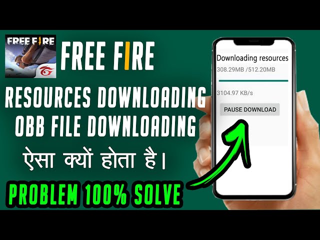 How to solve resource download error in free fire | How to solve download resources in free fire
