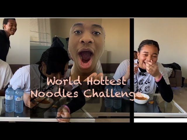 Worlds Hottest Noodles Challenge