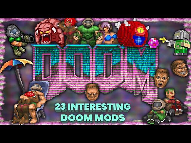 Doom but It’s Modded Into 8 Different Gaming Genres