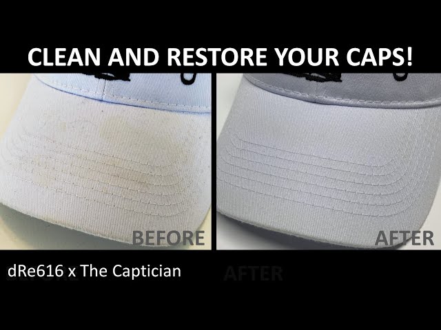 Cleaning and Restoring Caps - No Soak, No Scrub! - dRe616 x The Captician