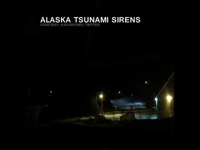 Alaska's Tsunami warning sirens