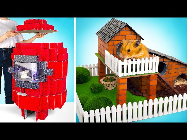 Playground And Huge Maze For Your Pet Hamster || Hamsters Will Love It!