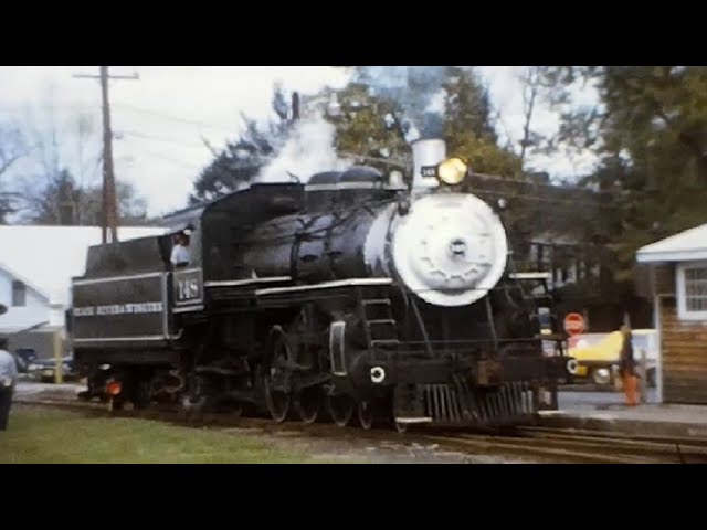 #148 & #60 on the Black River and Western in 1972