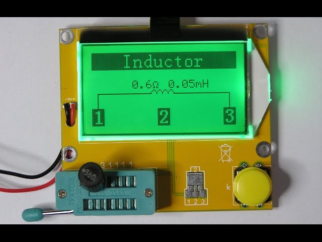 RLC - Транзистор - Метр. Прибор для проверки конденсаторов, индуктивности, транзисторов, и др.