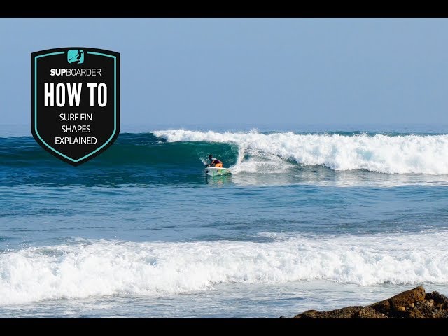SUP surf fins explained / How to videos