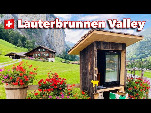 Swiss Village Lauterbrunnen , Beautiful Valley In Switzerland | Swiss View