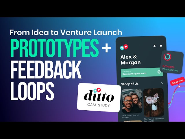 Customer Feedback Loops & Figma Prototypes - From Startup Idea to Venture Launch