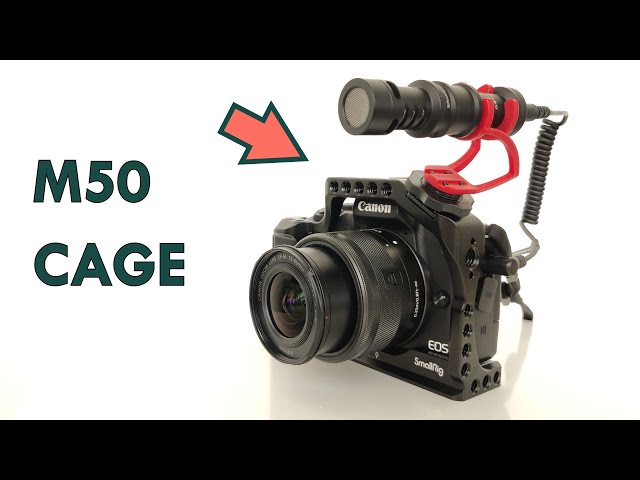 3 benefits of the SmallRig camera cage for your Canon M50
