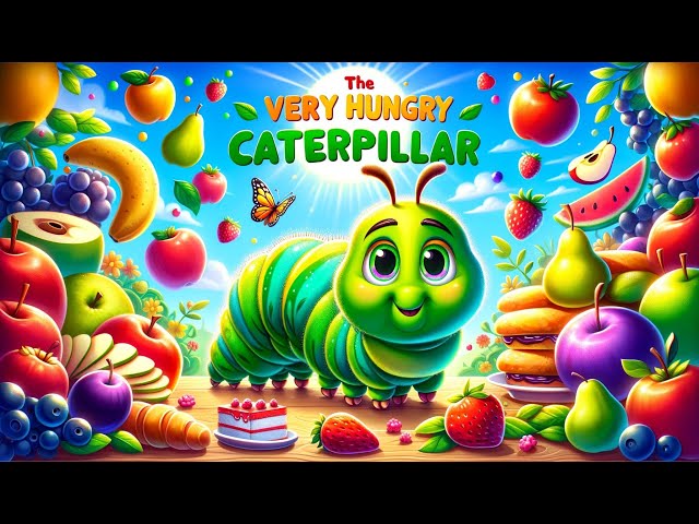 Bedtime Stories For Kids | The Very Hungry Caterpillar | 好饿的毛毛虫
