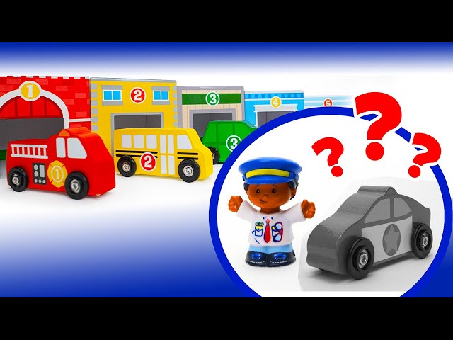 Where Is My Color? | Let’s Color The Toy Cars!! 🚒🚑🚓