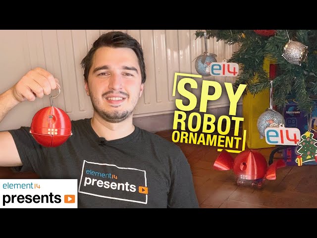Spying Under the Christmas Tree with an Arduino-powered Ornament