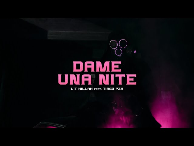 LIT killah - Dame Una Nite ft. Tiago PZK [Visualizer]