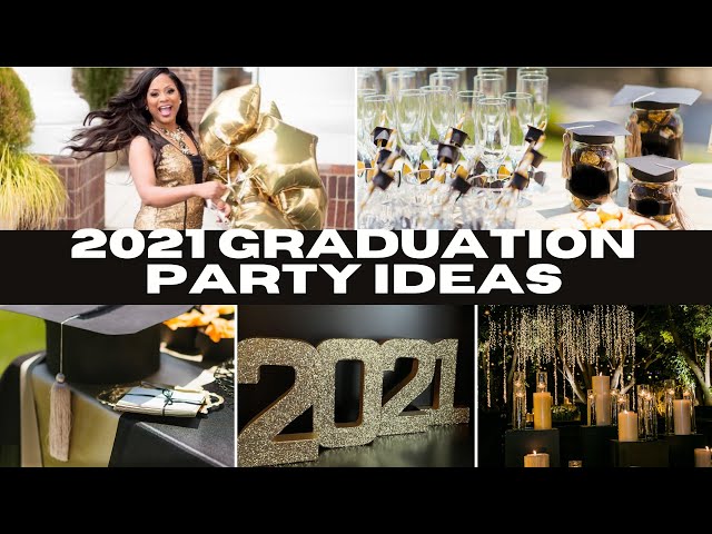 2021 GRADUATION PARTY IDEAS| DIY BACKDROP| EVENT PLANNING| LIVING LUXURIOUSLY FOR LESS