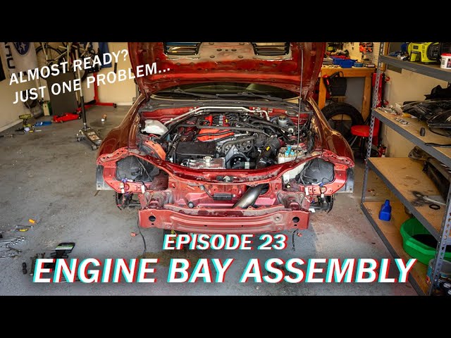 Reassembling the Engine Bay, Ready for Start Up? - 2.5 Swap Episode 23