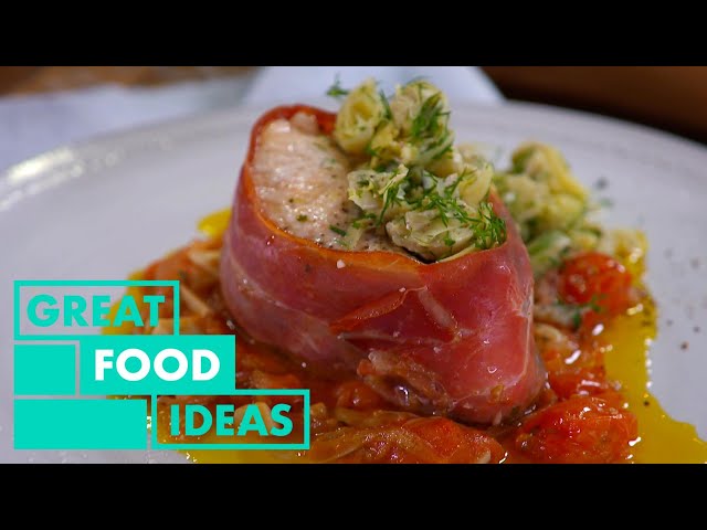 How to Make Salmon Saltimbocca | FOOD | Great Home Ideas