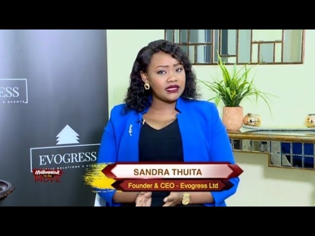 Meet Sandra Thuita A Millennial With A Successful PR Company, She Is The CEO Of Evogress PR Company