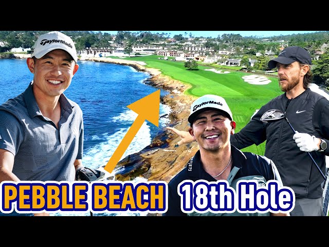 Follow Team TaylorMade Down The 18th Fairway At Pebble Beach | TaylorMade Golf
