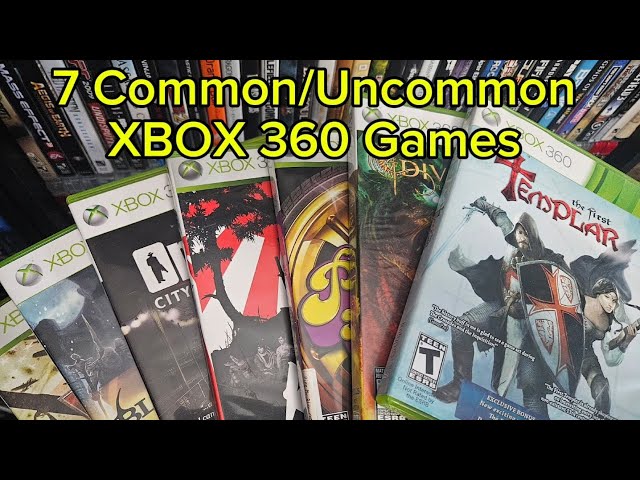 7 Uncommon or Common Xbox360 You Might Want To Check Out