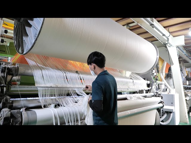 Process Of Making Towels in South Korea That Machines Make Automatically