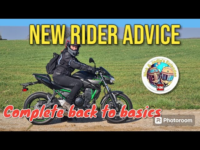 How to ride a motorcycle with gears & a clutch