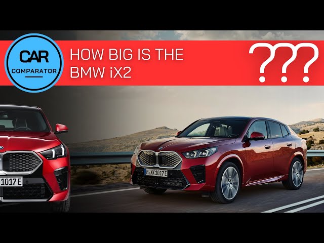 BMW iX2 | Dimensions compared to other cars in REAL scale!