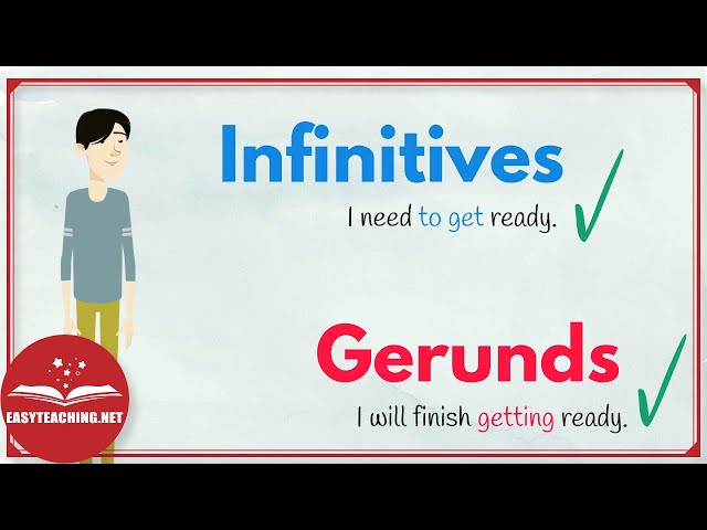 Infinitives vs. Gerunds: 6 Tips for ESL Learners | EasyTeaching