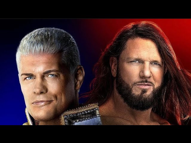 WWE 2K24 Backlash France (Cody Rhodes vs. AJ Styles)