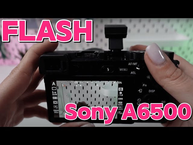 Sony A6500: How to Use the Built-in Flash