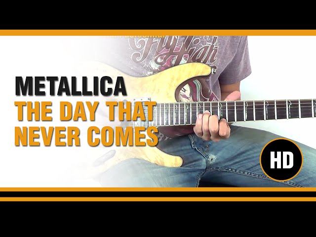 How to play The Day That Never Comes from METALLICA - Electric Guitar GUITAR LESSON