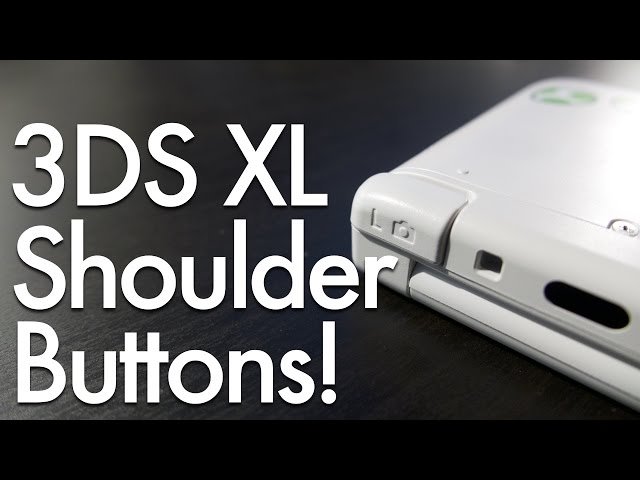 How to Replace Nintendo 3DS XL Shoulder Buttons