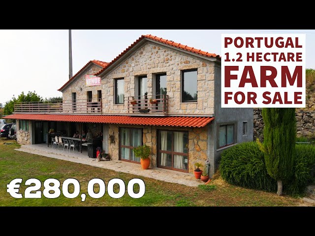 FARM FOR SALE - Guarda, Central Portugal, VIRTUAL PROPERTY TOUR ❤