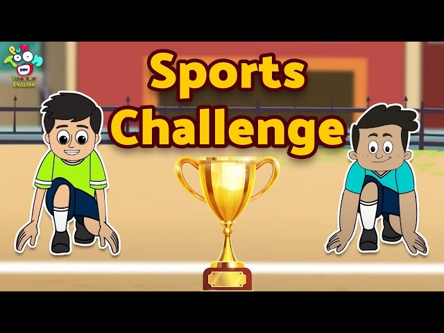Sports Challenge | Olympic Games | English Moral Stories | English Animated | English Cartoon