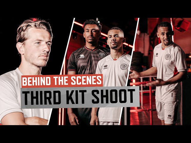 Third Kit Shoot Behind The Scenes | On set with Bladesmen! | Amissah, Ndiaye, Berge, Egan, Arblaster