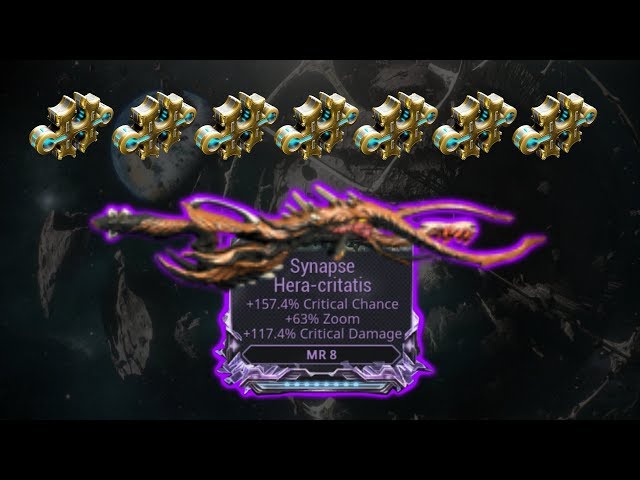 Warframe - Strong Riven Disposition - Synapse (7 Forma)