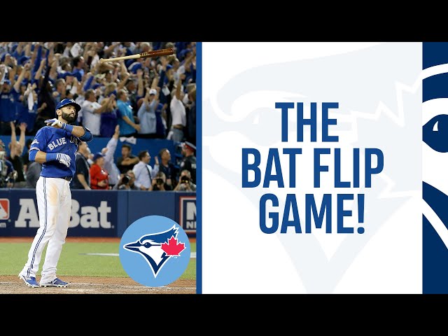 2015 ALDS Game 5: The José Bautista Bat Flip Game!