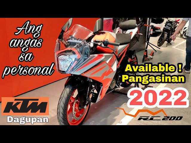 2022 KTM RC 200 Silver - First Impression - Avaialable na sa Pangasinan Full Detailed Specs & Price