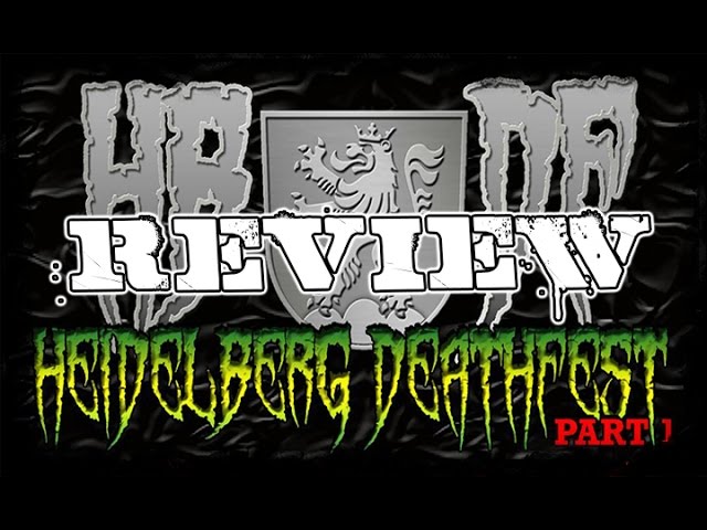Heidelberg Deathfest 1 - Review - Suffocation Cattle Decapitation Waco Jesus - Dani Zed