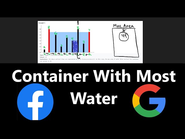 Container with Most Water - Leetcode 11 - Python